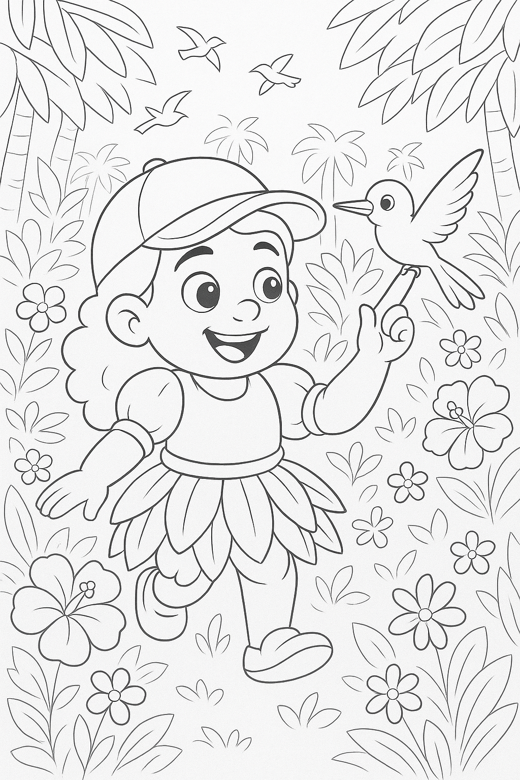 Livre de coloriage des Aventures de Yeimy