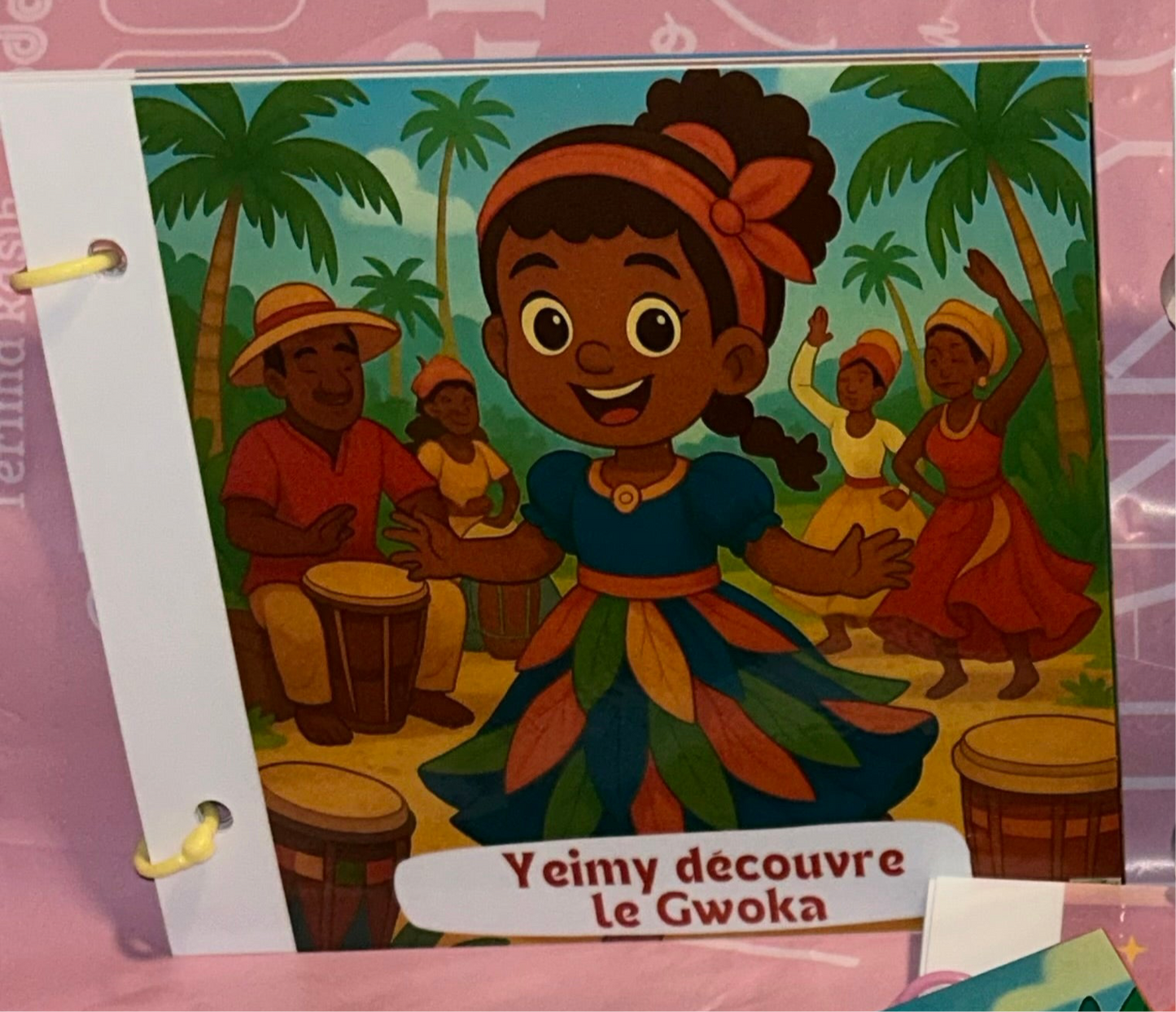 Yeimy découvre le Gwoka