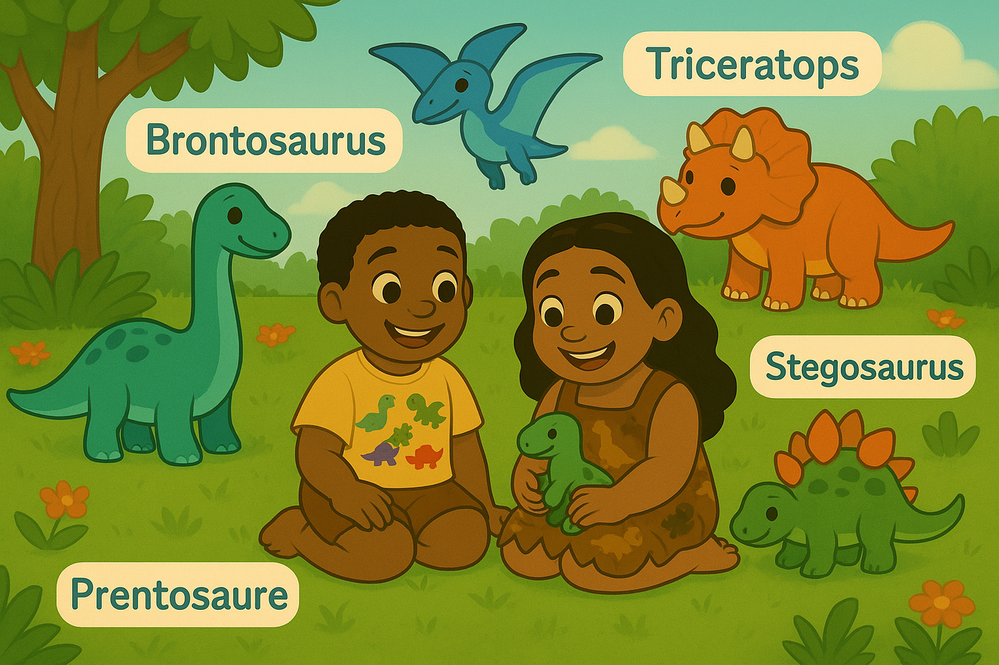 Yeimy & Léo et le monde des dinosaures
