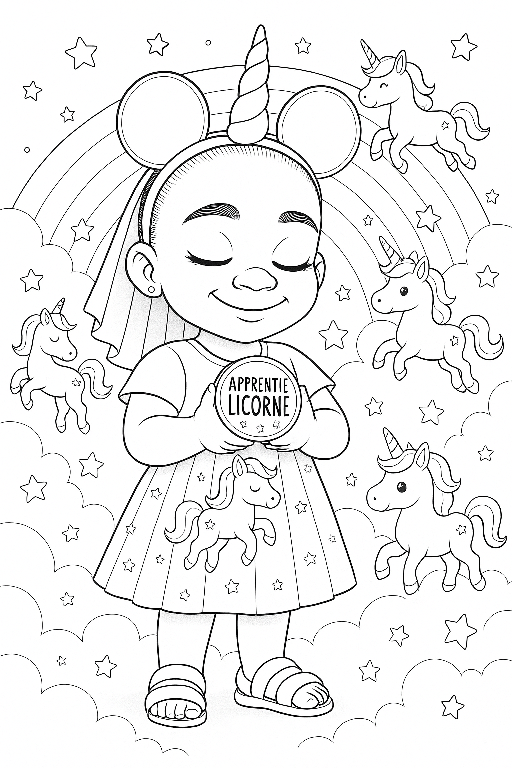 Livre de coloriage des Aventures de Yeimy