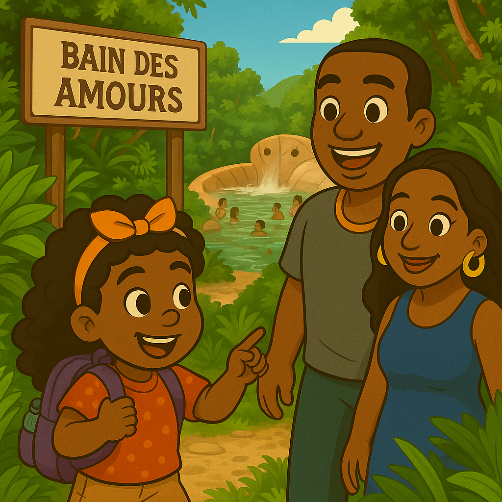 Yeimy explore la nature en Guadeloupe
