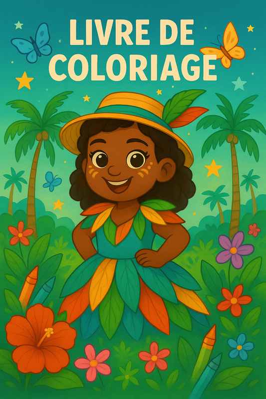 Livre de coloriage des Aventures de Yeimy