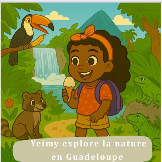 Yeimy explore la nature en Guadeloupe